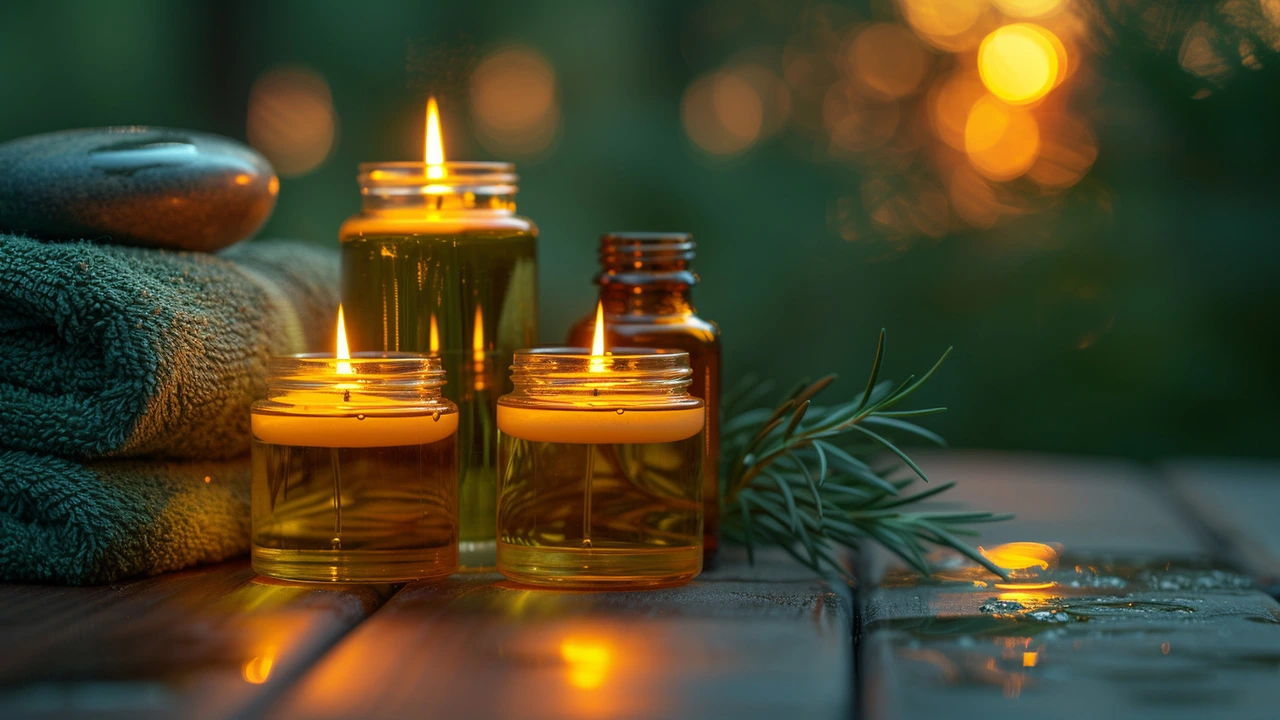 Ako sa používajú masážne oleje a sviečky vo svete wellness?