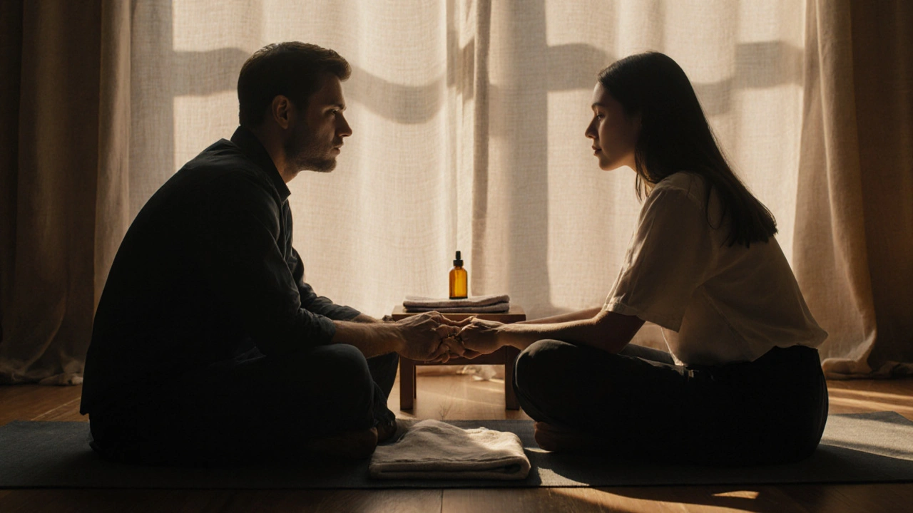 Komunikácia počas partnerskej tantrickej masáže: Kľúčové frázy, ktoré zmenia váš vzťah