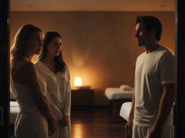 Párová masáž a práca s rozpaky: Ako odložiť hanbu v rituáli